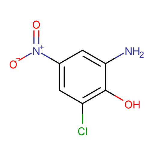6-氯-4-硝基-2-氨基苯酚（CAS：6358-09-4）