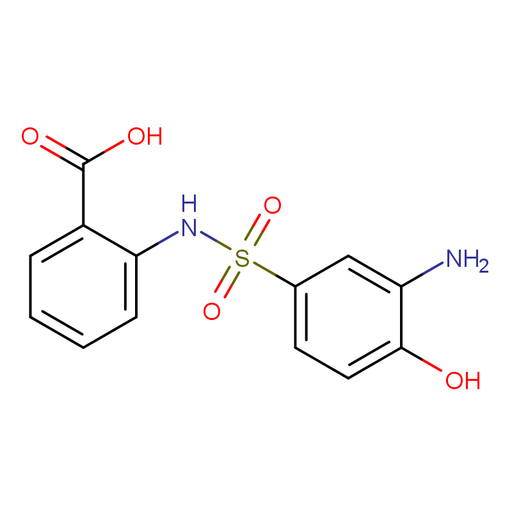 2-氨基苯酚-4-(2'-羧基)磺酰苯胺（CAS：91-35-0）