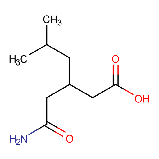 3-(氨甲酰甲基)-5-甲基己酸 （CAS：181289-15-6）